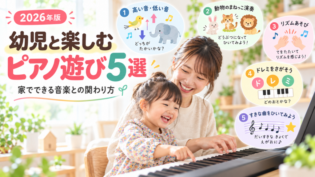 ピアノ 遊び 幼児