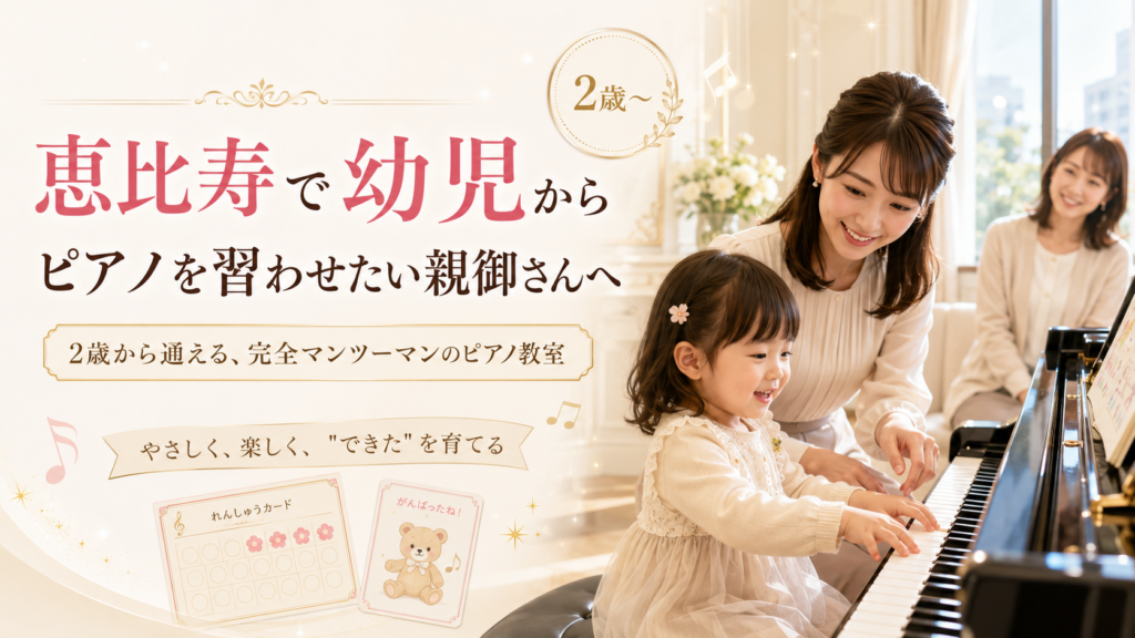 恵比寿 ピアノ 幼児
