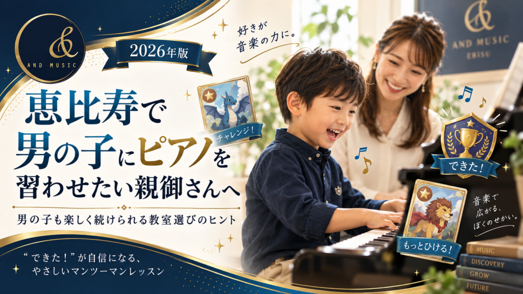 恵比寿 ピアノ 男の子
